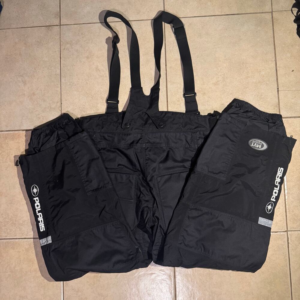 Vintage Black Polaris Snow Pants Size XL in mens